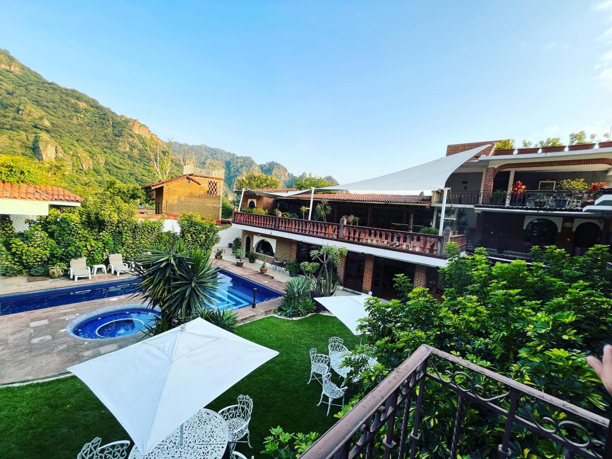 Hotel Hacienda Ventana Del Cielo Тепостлан Экстерьер фото